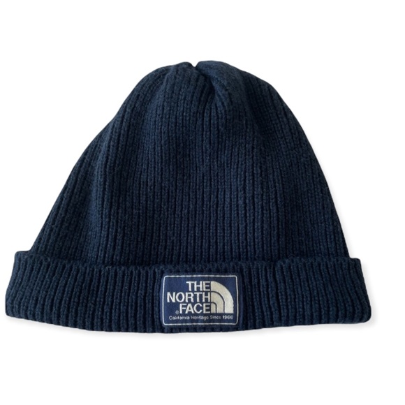 The North Face Other - North face hat beanie dark blue